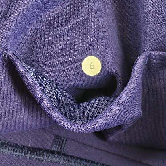 LULULEMON ALIGN HI-RISE WOMEN'S LEGGINGS – SIZE 6 – PURPLE – OPEN SLIT DESIGN - Picture 8 of 11